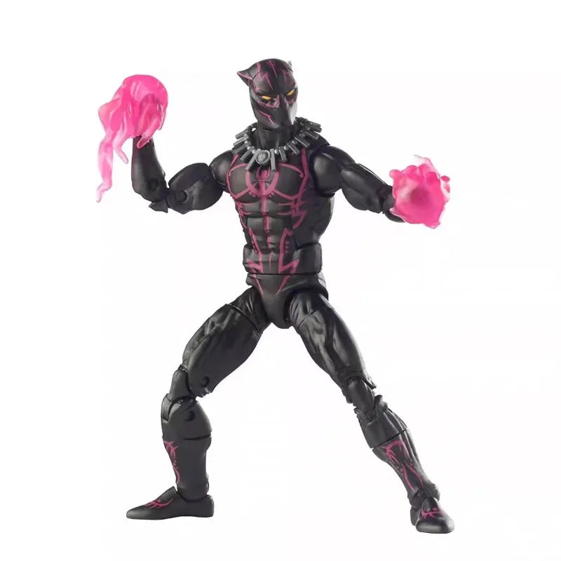 Original Hasbro Marvel Legends Series Black Panther Anime Figure Model Toys Gift