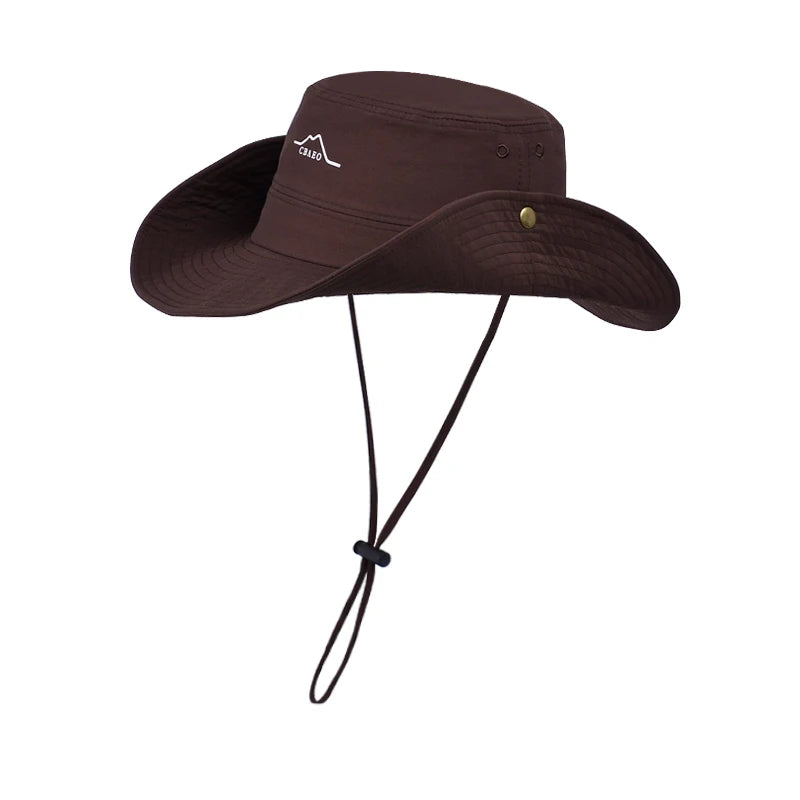 9260New waterproof quick-drying fisherman hat summer large overhang protection hat for men and women outdoor mountaineering fish