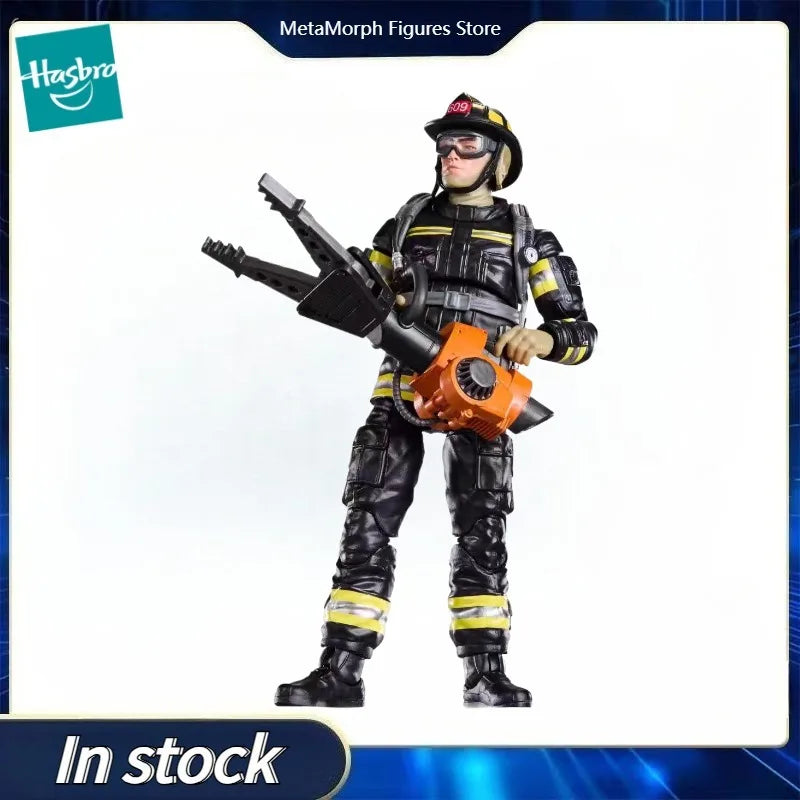 Original Hasbro G.I. Joe Classified Series Search & Rescue Firefighter Legacy Anime Figures Toys Models Collection