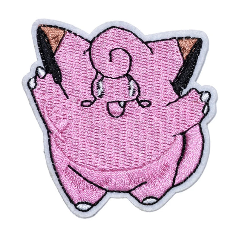 Kawaii Animals Patch Anime Game Embroidered Patches For Clothing DIY Iron on Patches For Clothes Cartoon Patch Stickers