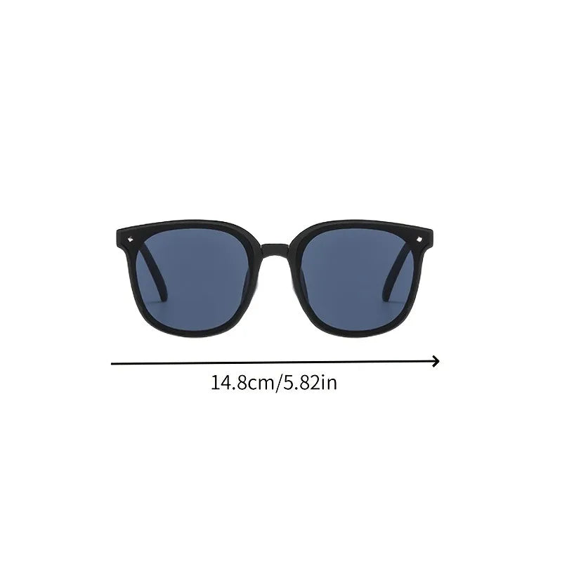 4PCS Ladies' Folding Fashion Glasses Lightweight Summer Small Face Rectangular Frame Japanese and Korean Style Accessories