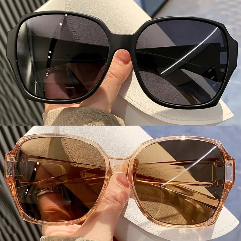 2pcs Oversize Glasses Fit Over Fashion Glasses Night vision Glasses for Men And Women for Party And Driving Perfect Daily Wear