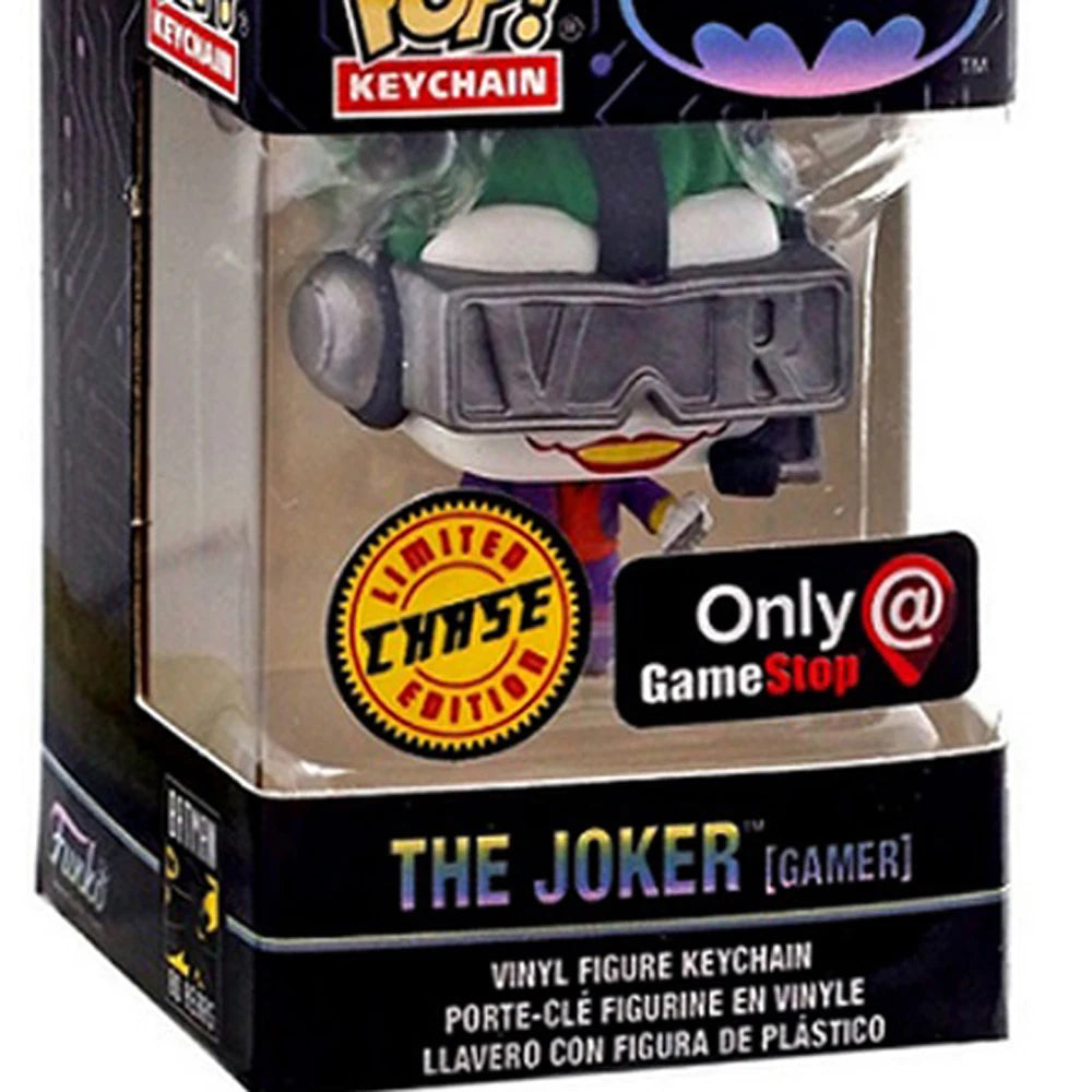 VR Joker DC Super Hero Justice League Superman Figure Collection Keychain Toy