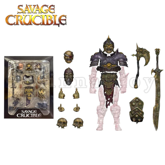 Harbinger Studios 1/12 7" Action Figure Savage Crucible Wave 2 Conquest Pack Two