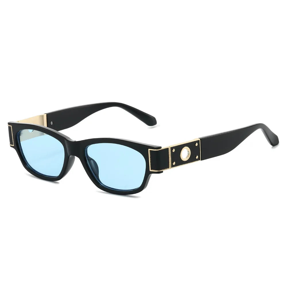 JNPCXI New Square Men Sunglasses Fashion Leopard Tea Shades UV400 Women Trending Outdoor Sun Glasses