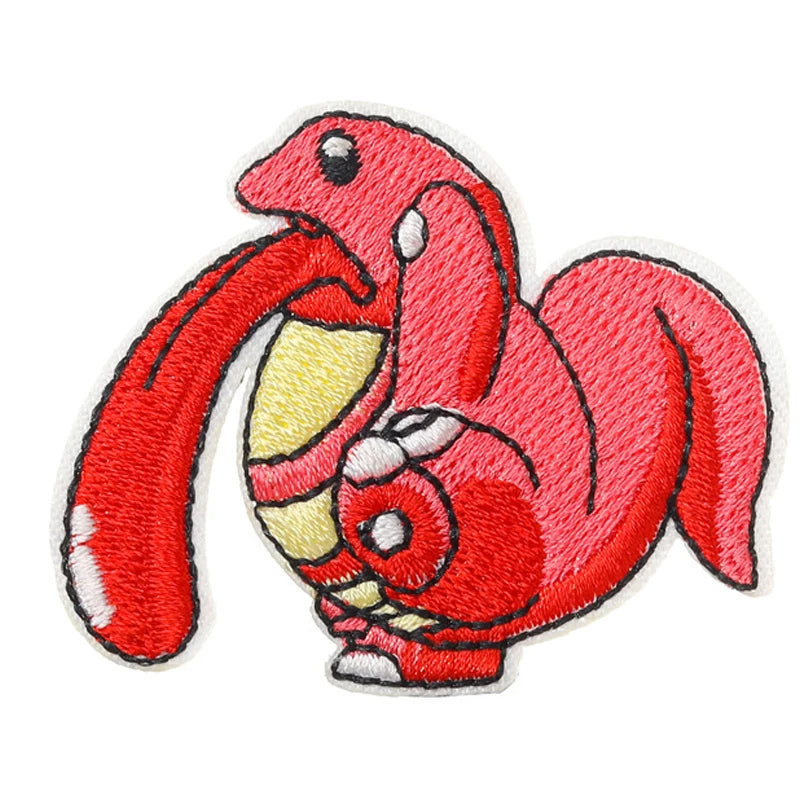 Cute Things Patch Cartoon Anime Embroidered Patches For Clothing DIY Iron on Patches For Clothes Game Patch Stickers