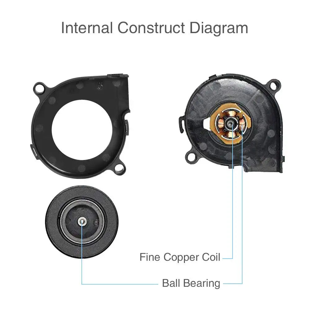 2pcs 5015 3D Printer DC Brushless Blower Cooling Fan for RepRap i3 CR-10 and Other Small Appliances Series Repair Replacement