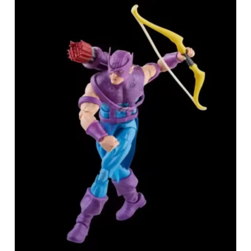 Original Hasbro Marvel Legends Series Avengers BEYOND EARTH'S MIGHTIEST Hawkeye with Sky-Cycle Anime Figure Collection Model Toy