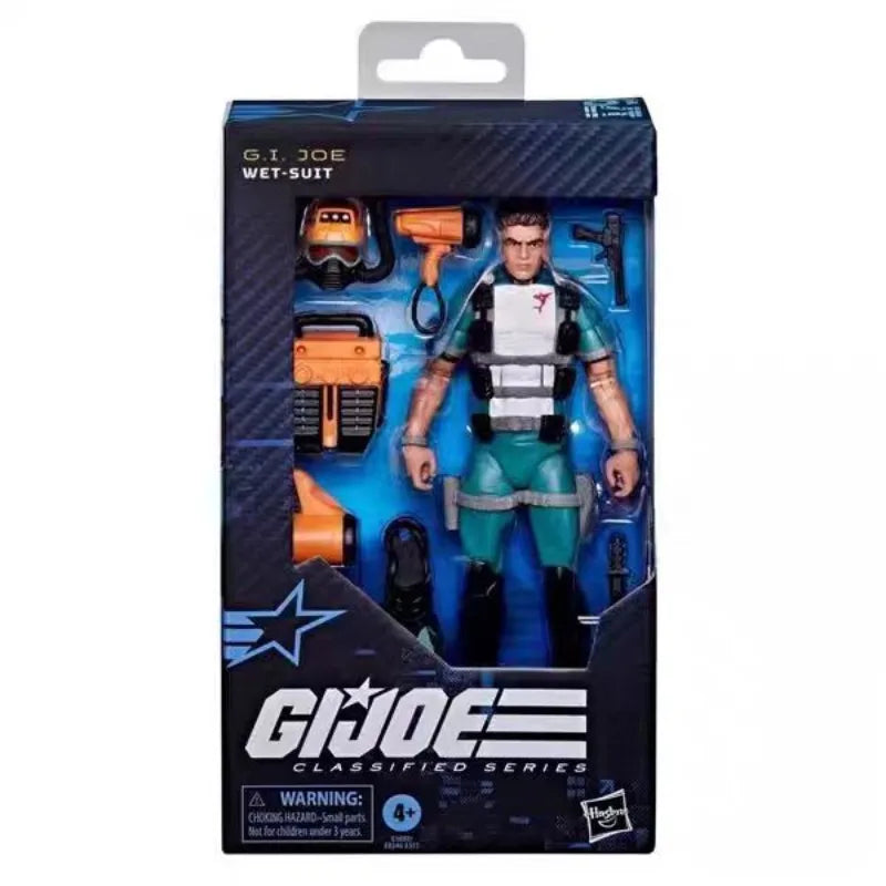 Original Hasbro G.I. Joe Classified Series 179 Wet-Suit Anime Figure Toys Model Collection