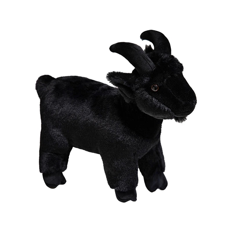 White Goat High Fidelity Anime Cute Plushie Sheep Plush Toys Lifelike Animals Simulation Stuffed Doll Kawai Toy Gifts For Kids
