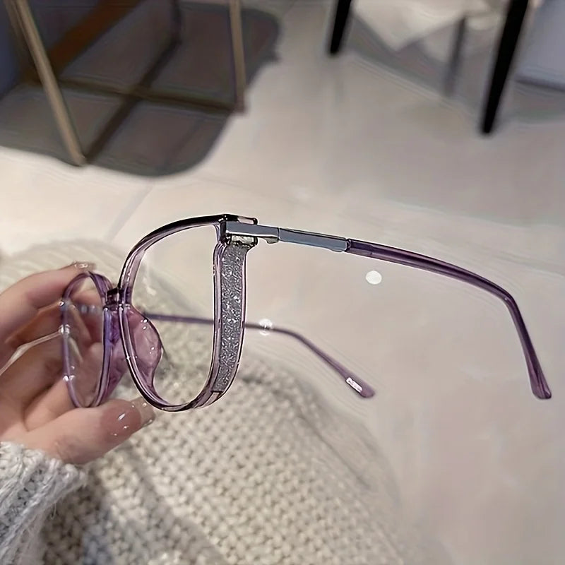 Fashionable Reading Glasses with Starry Sky and Colorful Frames Suitable for Both Men and Women Ideal for The Elderly To Read