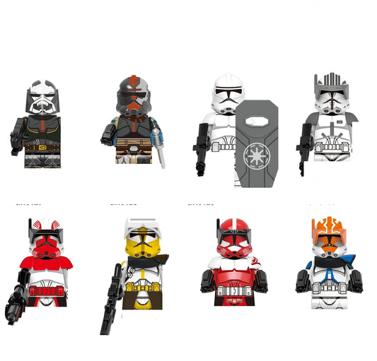 21st Nova Corps Minifigures Star Wars Army Pack Purple Clone Troopers M19