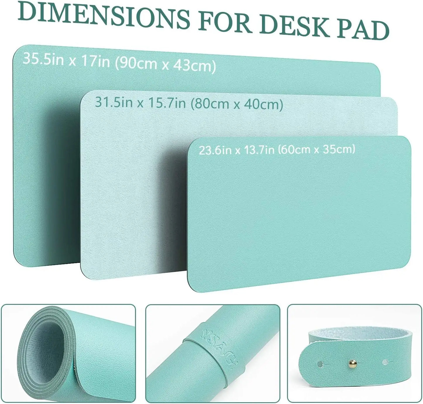 XXL Office Desk Pad Mat PVC Leather Waterproof Mouse Pad Desktop Keyboard Desk Pad Ultra Thin Large Desk Blotter