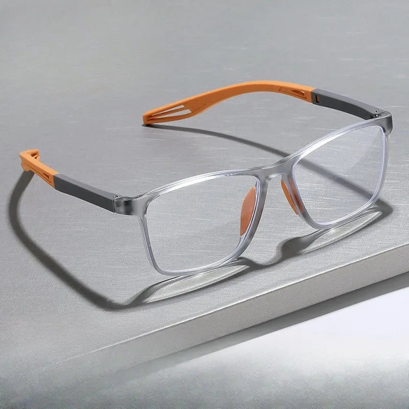 Reading EyeGlasses for Men TR90 Anti Blue Glasses Computer Reading Glasses with Grade +1.0 - +4.0