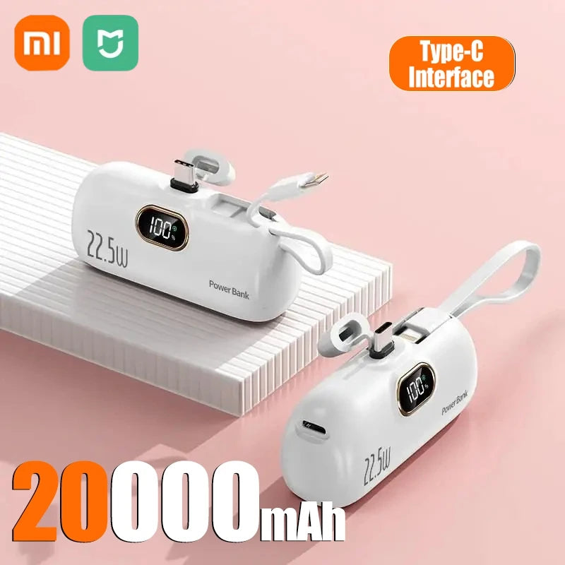 Xiaomi Mini Convenient Mobile Power Bank 30000mah Fast Charging Iphone/Android W