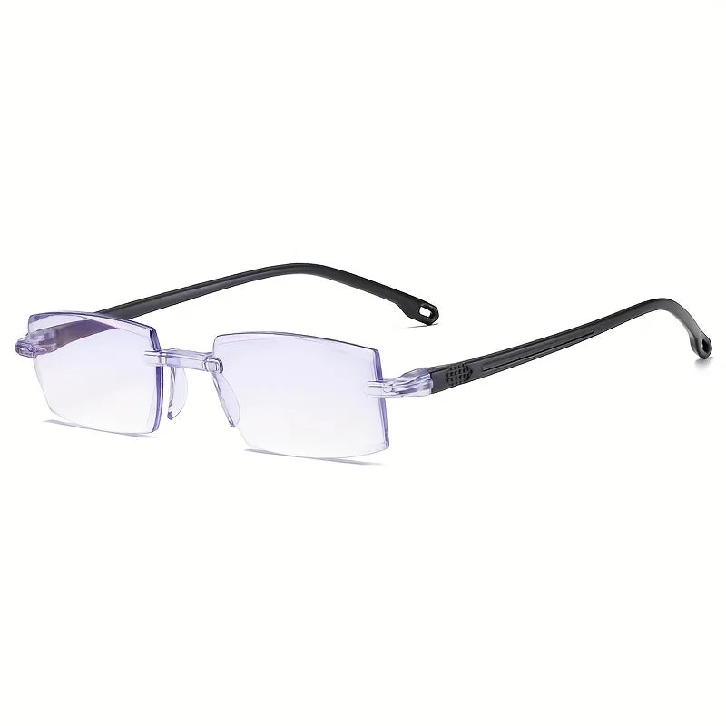 Reading Glasses +1.0+1.5+2.0+2.5 The Geometric Aesthetic Multicolor Optional Anti Blue Light Computer Glasses
