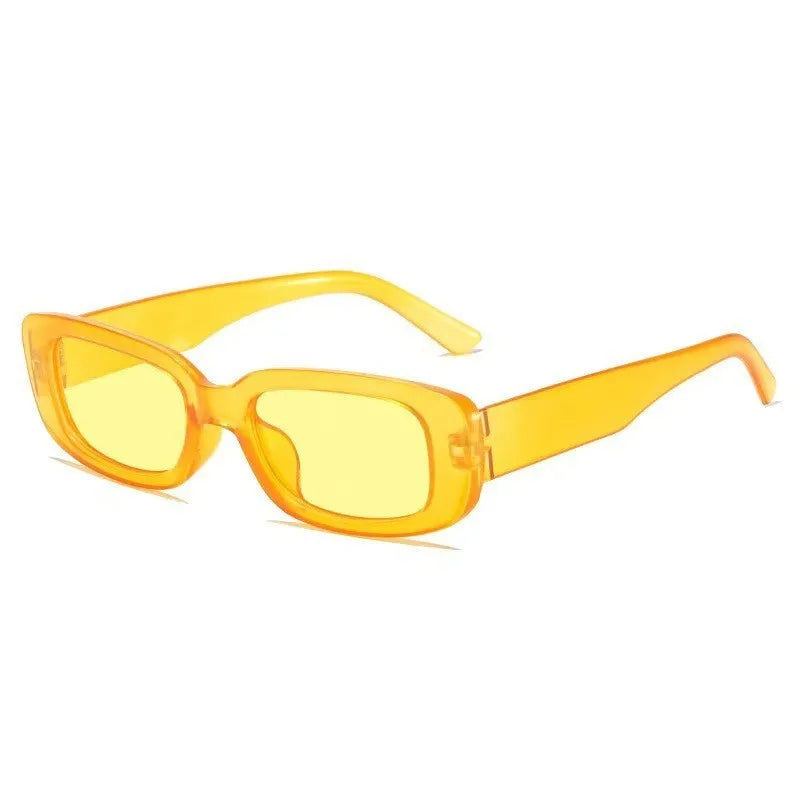 Retro Box Sunglasses for Men and Women Retro UV400 Sunshade Glasses Suitable for Summer Beach Travel