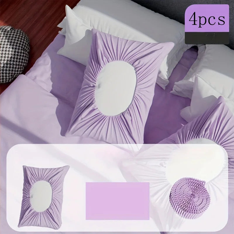 Disposable Pillowcase Set, Dirt-Proof & Breathable, Universal Fit for Hotel, Beauty Salon, Travel - No Pillow Core Included