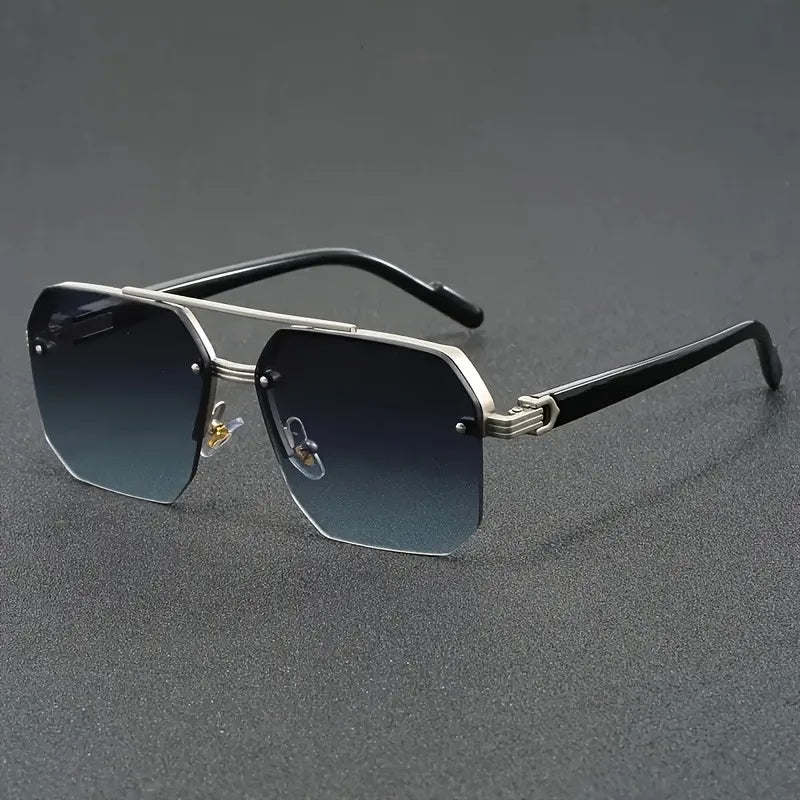 Men'S Classic Square Fashion Glasses Business Casual Style Durable Stylish for Everyday Use Stylish Eyewear