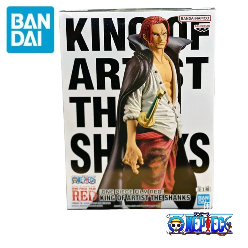 【IN STOCK】Original Banpresto King Of Artist One Piece Film Red Shanks 20cm Figure PVC Collectible Model Toy Gift