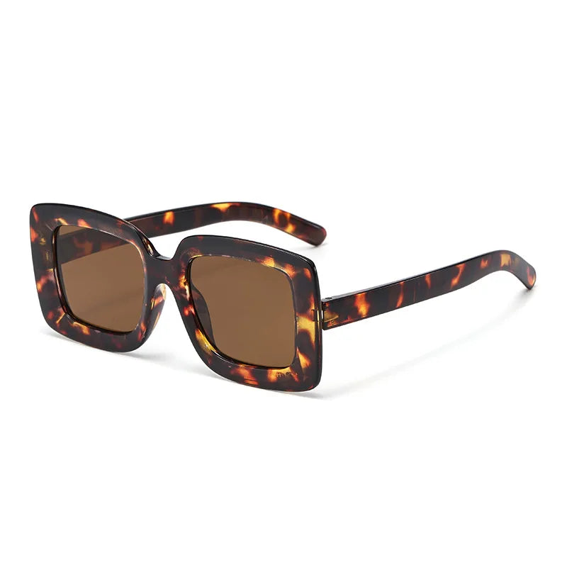 JNPCXI New Square Sunglasses Women Fashion Shades UV400 Men Luxury Gradient Transparent Male Female Sun Glasses