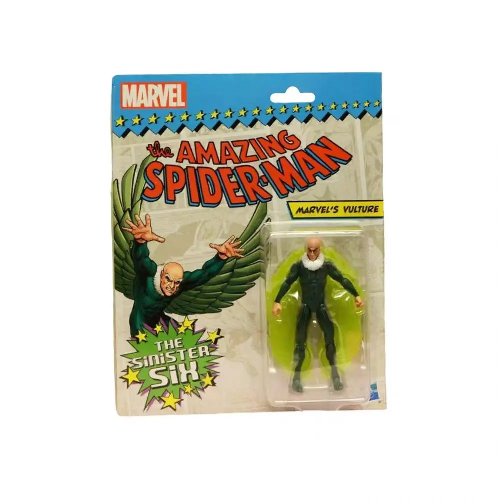Original Hasbro Marvel The Amazing Spider-man DOCTOR OCTOPUS/SANDMAN/VULTURE/KRAVEN/ ELECTRO/ MYSTERIO/Spider-man Anime Figure
