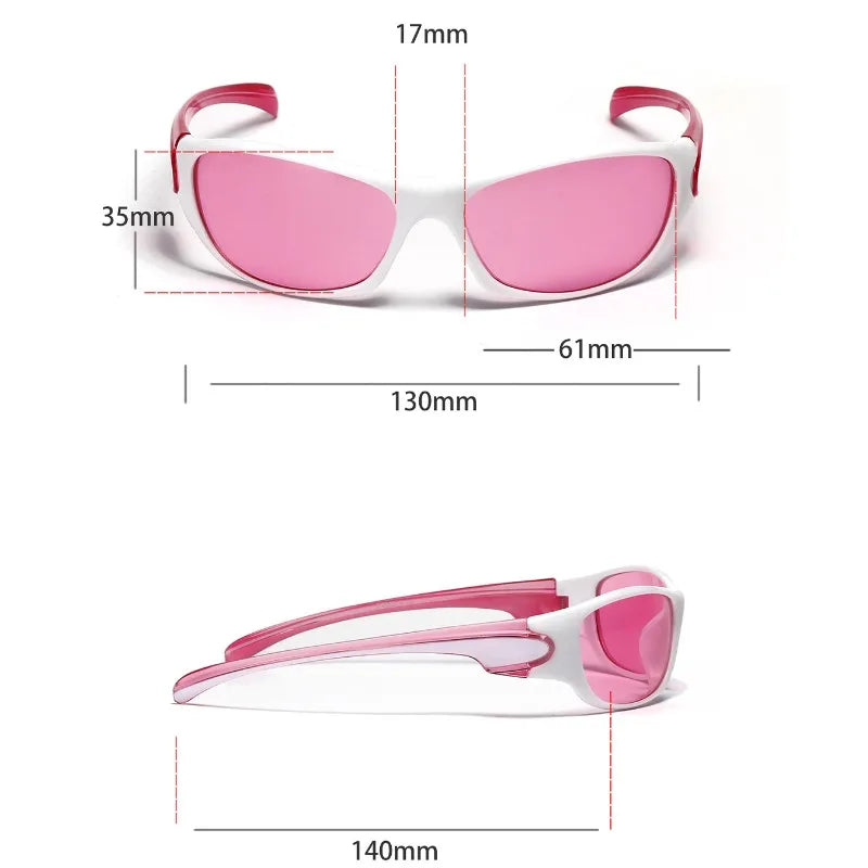 Outdoor Windproof Cycling Sunglasses Climbing Mountain Eyewear Bike Mudguards UV Protection Women's Style Sun Glasses Men's