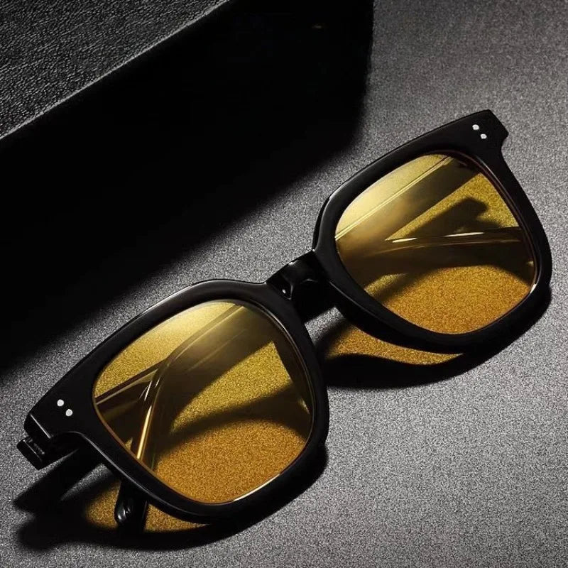 Night Vision Driving Glasses Anti Glare and Blue Light Blocking Suitable for Night Driving Computer and Smartphone Use
