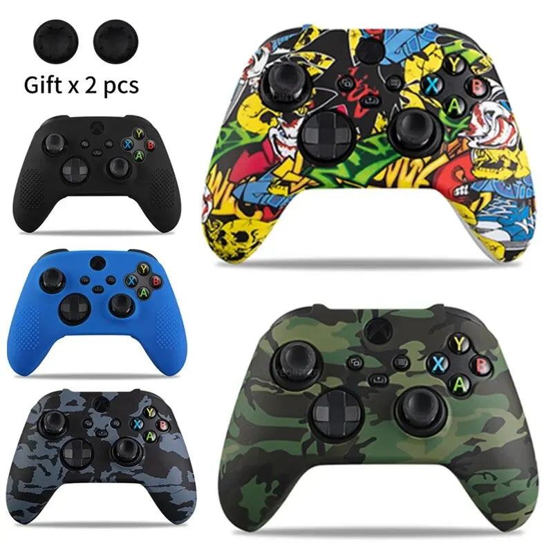 Soft Silicone Case For Xbox Series X/S Controller Protective Skin Gamepad Access