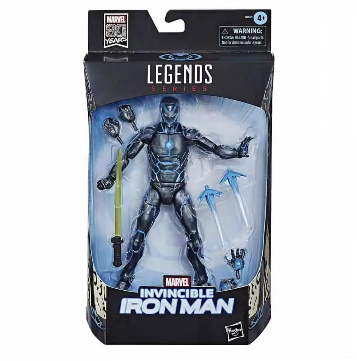 Original Hasbro Marvel Legends Series INVINCIBLE IRON MAN Anime Figure Toy Collection Model