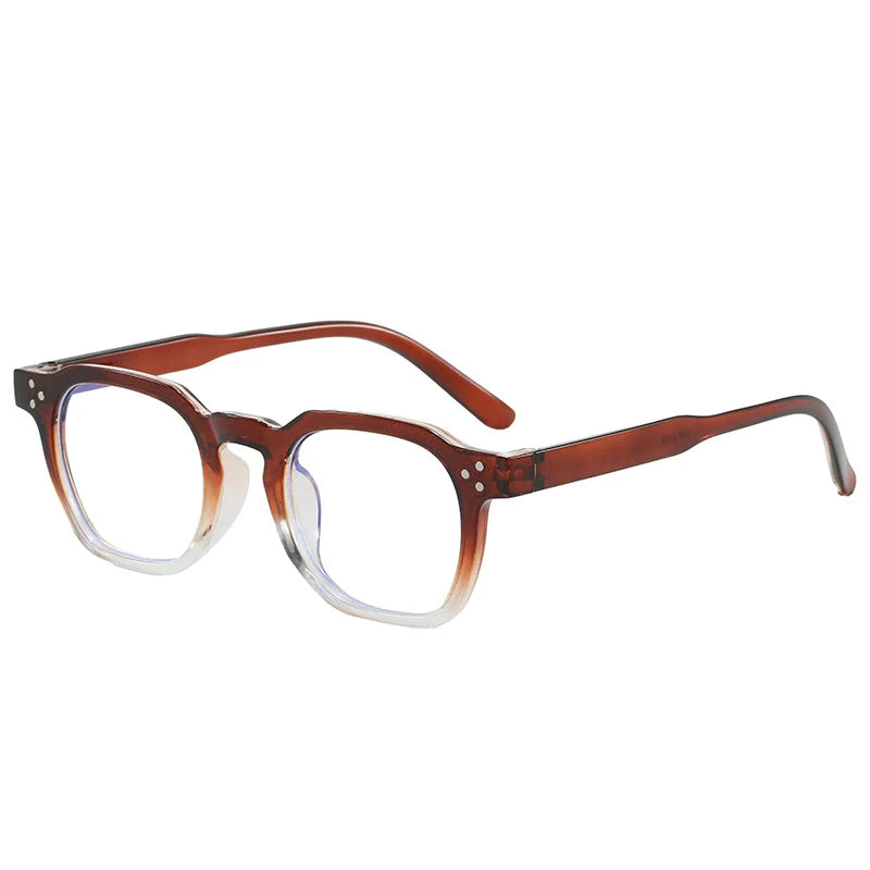 JNPCXI Fashion Square Sunglasses Women Men Vintage Trend Luxury Eyeglass Frame Male Female Glasses Frame UV400