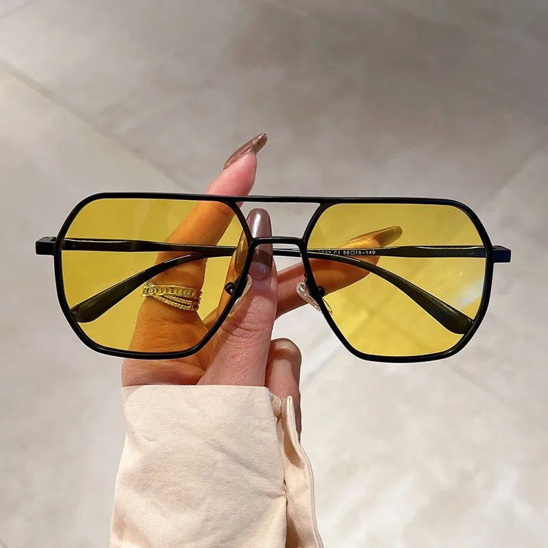 Photochromic Polarized Sunglasses UV400 Pilot Style Color-changing Lens Men Anti-glare Driving Eyeglasses Shades for Men