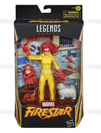 Original Hasbro Marvel Legends Series Firestar Anime Figure Toy Collection Gift