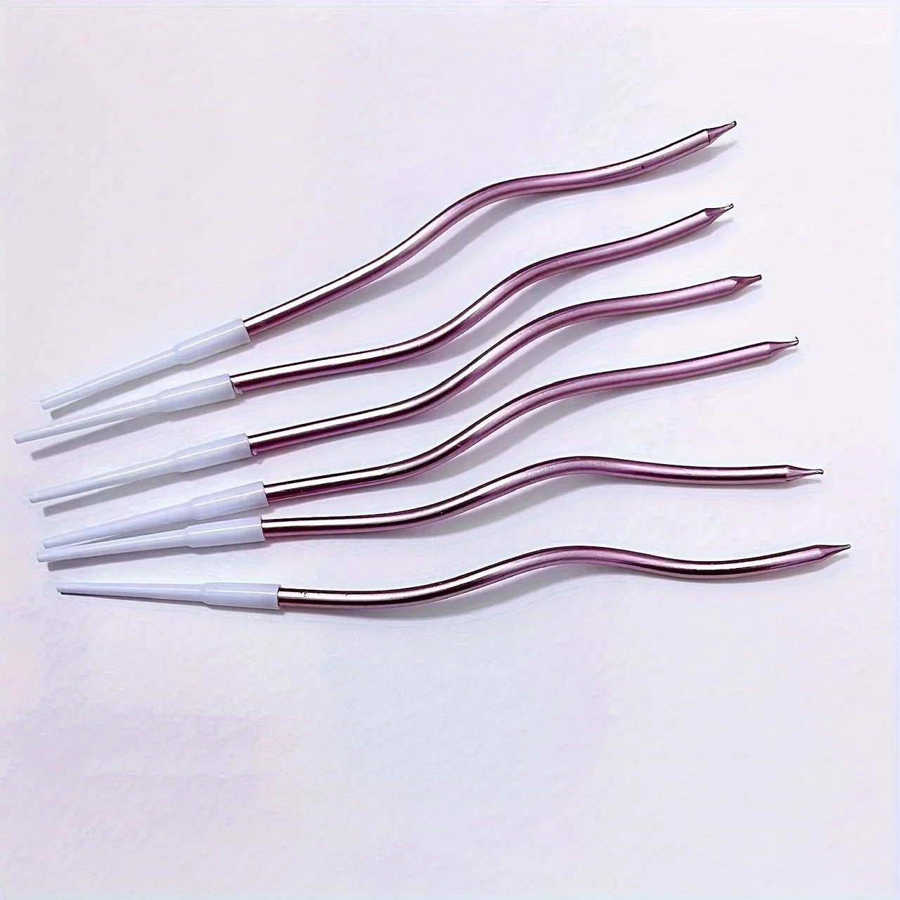 6pcs Birthday Candle Cake Candle Cake Decoration Party Supplies - Creative Cake Toppers for Parties & Desserts