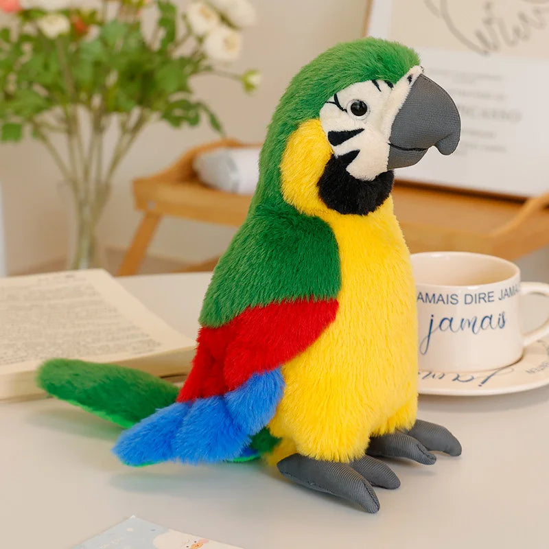 Simulation Owl Plush Toys Soft Stuffed Lifelike Pelicans Doll Pretty Desktop Pigeon Pets Funny Children Props Birthday Gift
