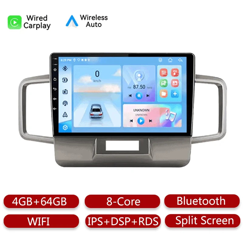 Carplay Car Radio For Honda Freed 1 2008-2016 Car Multimedia Player GPS Navigation Stereo Video Player
