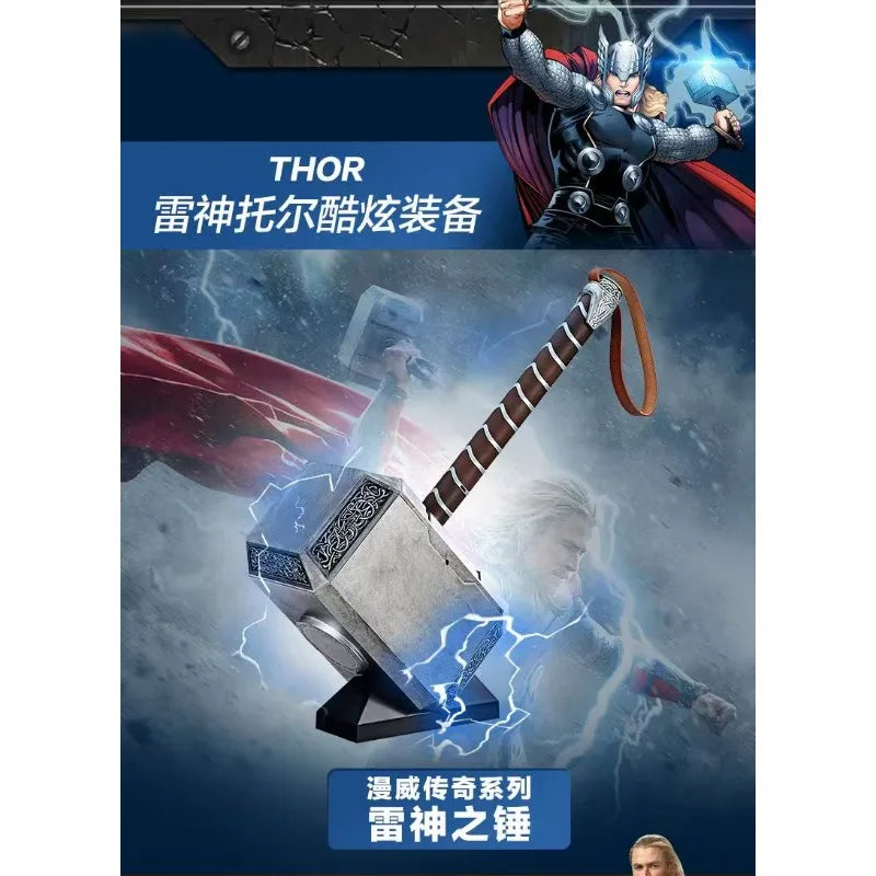 Original Hasbro Marvel Legends Series THOR MJOLNIR Anime Figure Toy Collection Gift