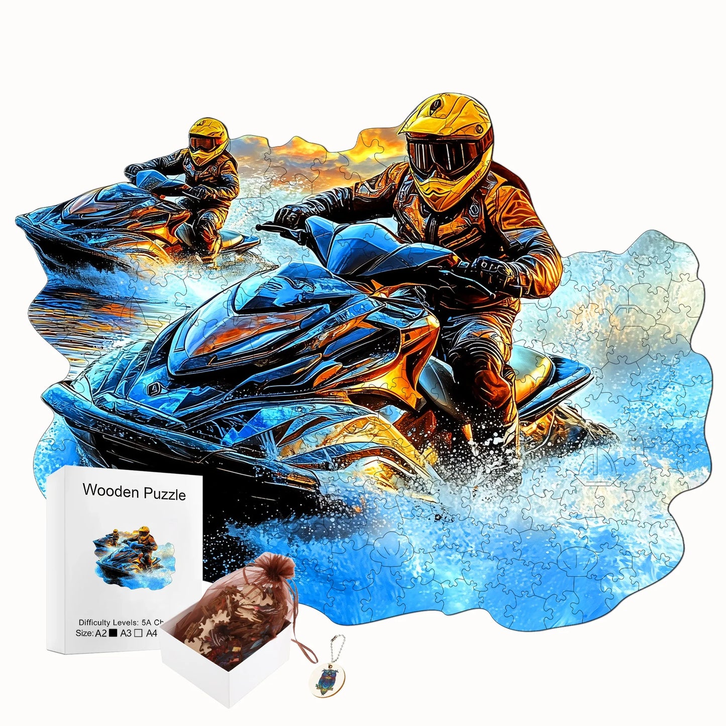 Speed and Challenges Wooden Jigsaw Puzzle Wooden Home Decor Christmas and Halloween Gift Toy For Teen And Kid
