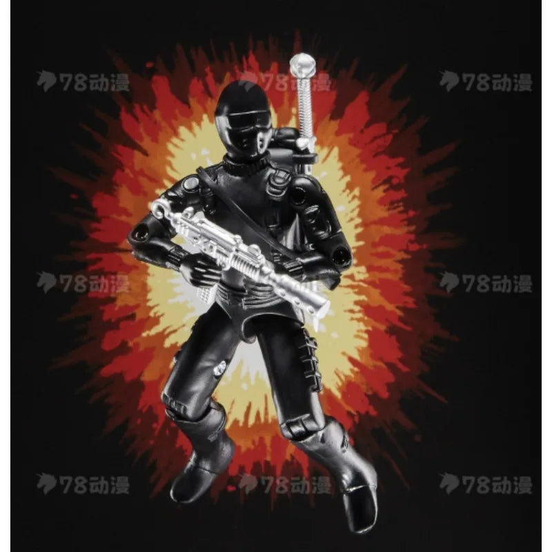 Original Hasbro G.I. Joe Classified Series Retro Collection Snake Eyes & Storm Shadow Anime Figures Toys Models Collection