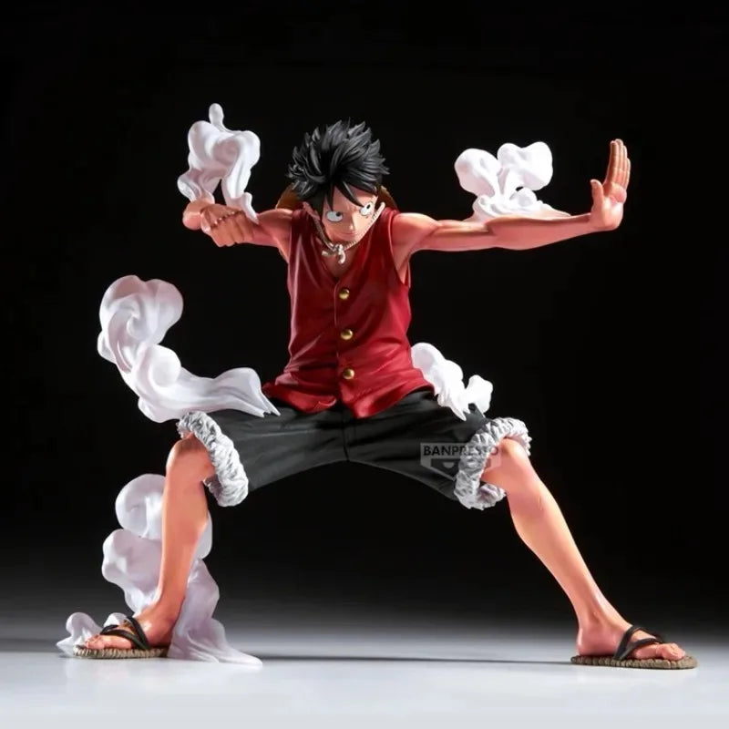 【IN STOCK】Original Banpresto Maximatic Plus One Piece Monkey D Luffy 20cm Figure PVC Collectible Model Toy Gift