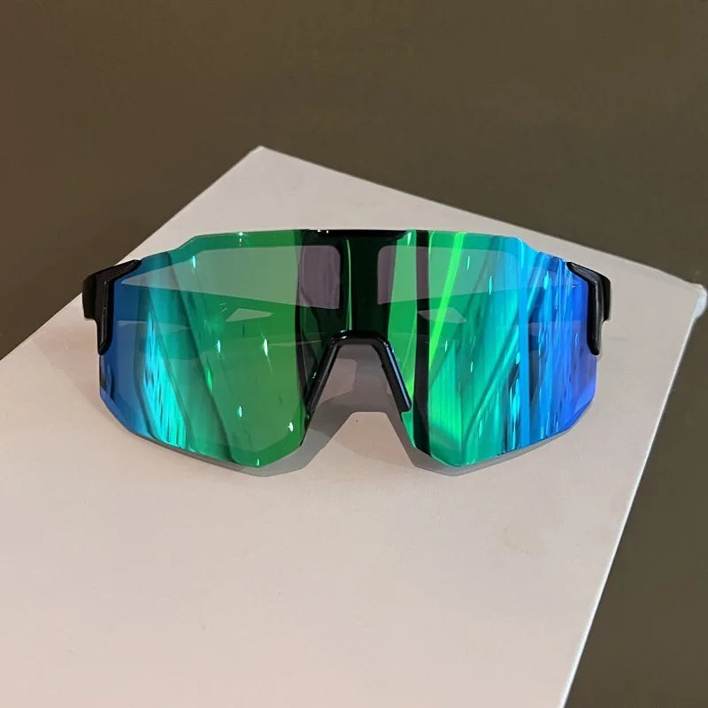 2PCS Cycling Glasses Sunglasses for Men Women Cycling Sun Glasses Goggles Outdoor Sport Sunglasses
