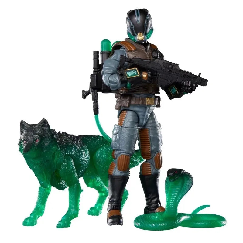 Original Hasbro G.I. Joe Classified Series 170 GHOST VIPER & D.I.R.E (OREAD-INDUCING RESPONSIVE ENERGY) BEASTS Anime Figure Toy