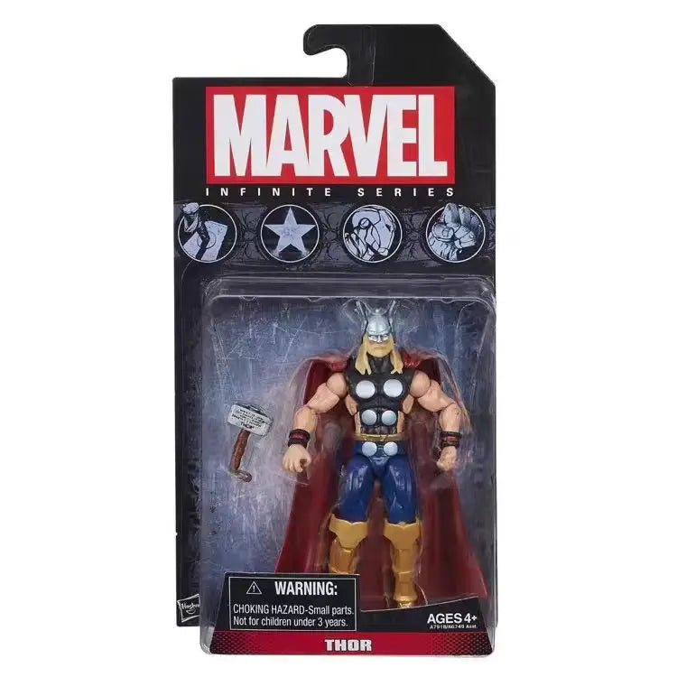 Original Hasbro Marvel INFINITE Series THOR/BETA RAY BILL/DEATH'SHEAD/WHIRL WIND/YELLOWJACKET /WASP/GRIM REAPER Anime Figure Toy