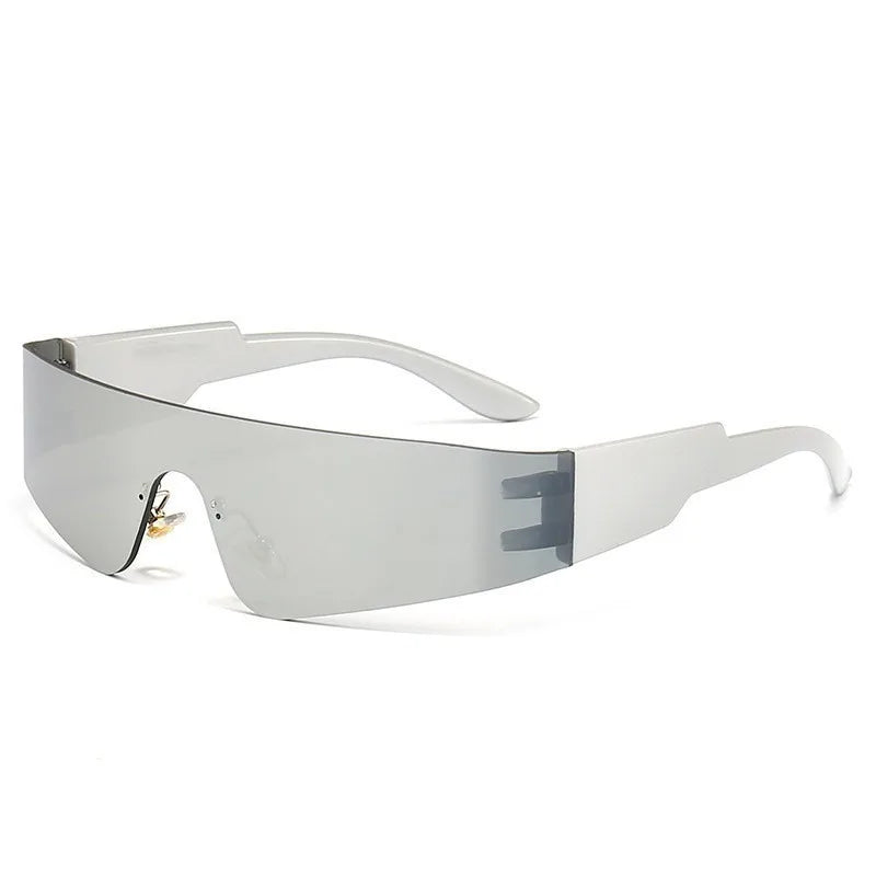Y2K Sunglasses Eyewear Steampunk Sports Punk Goggles Fashionable  Future Style