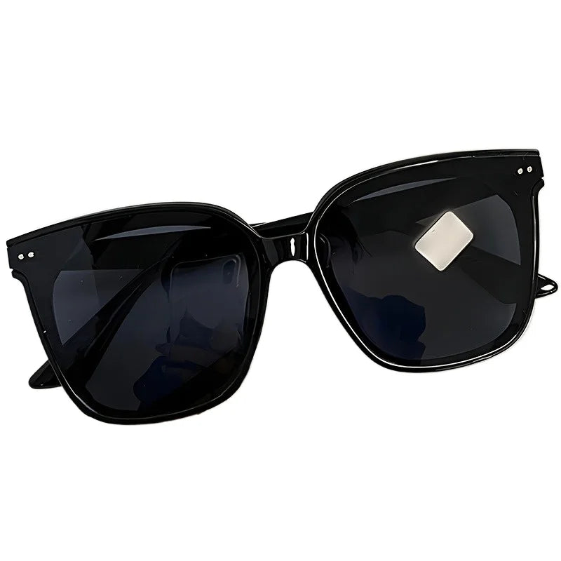 Women's Oversized Retro Hong Kong Style Fashion Glasses  Decorative Fashion Accessories for Daily Special Occasions