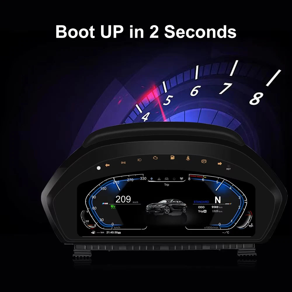 12.3-inch digital instrument panel For BMW F30 F31 GT-F34 F32 F33 F36 2013-2020 car dashboard speedometer