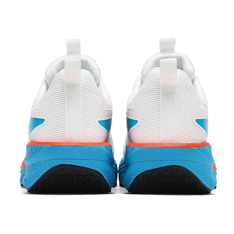 Men Marathon Running Shoes Sports Carbon Board Air Cushion Breathable Lightweight Women's Comfortable Athletic Nonskid Sneakers