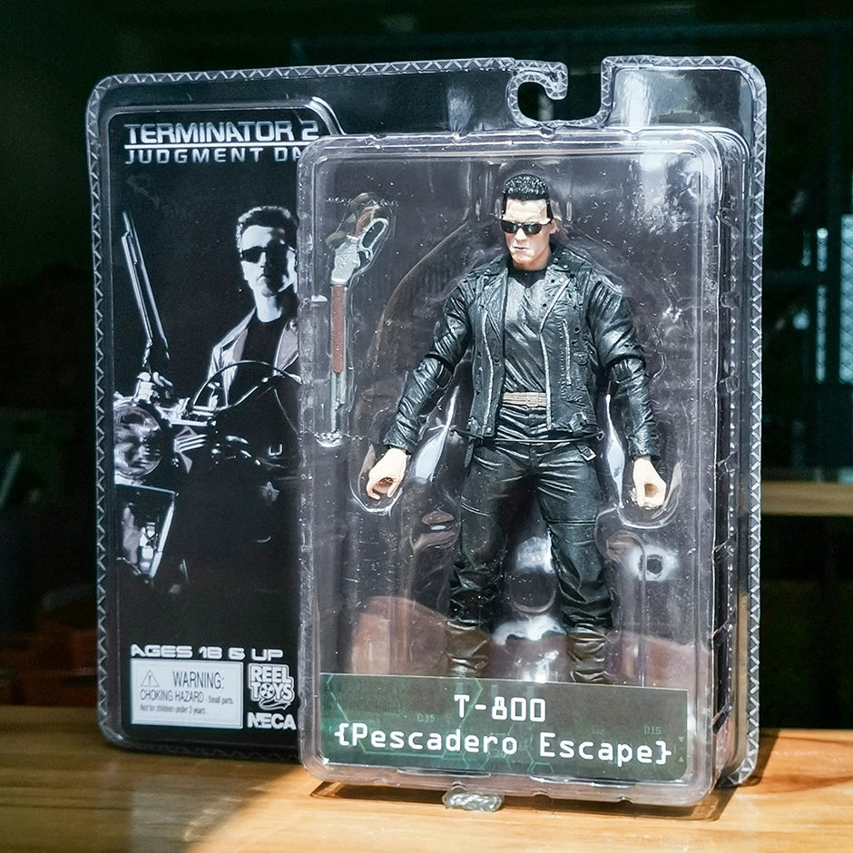 NECA The Terminator T-800 Pescadero Escape Joints Moveable Action Figure Toy