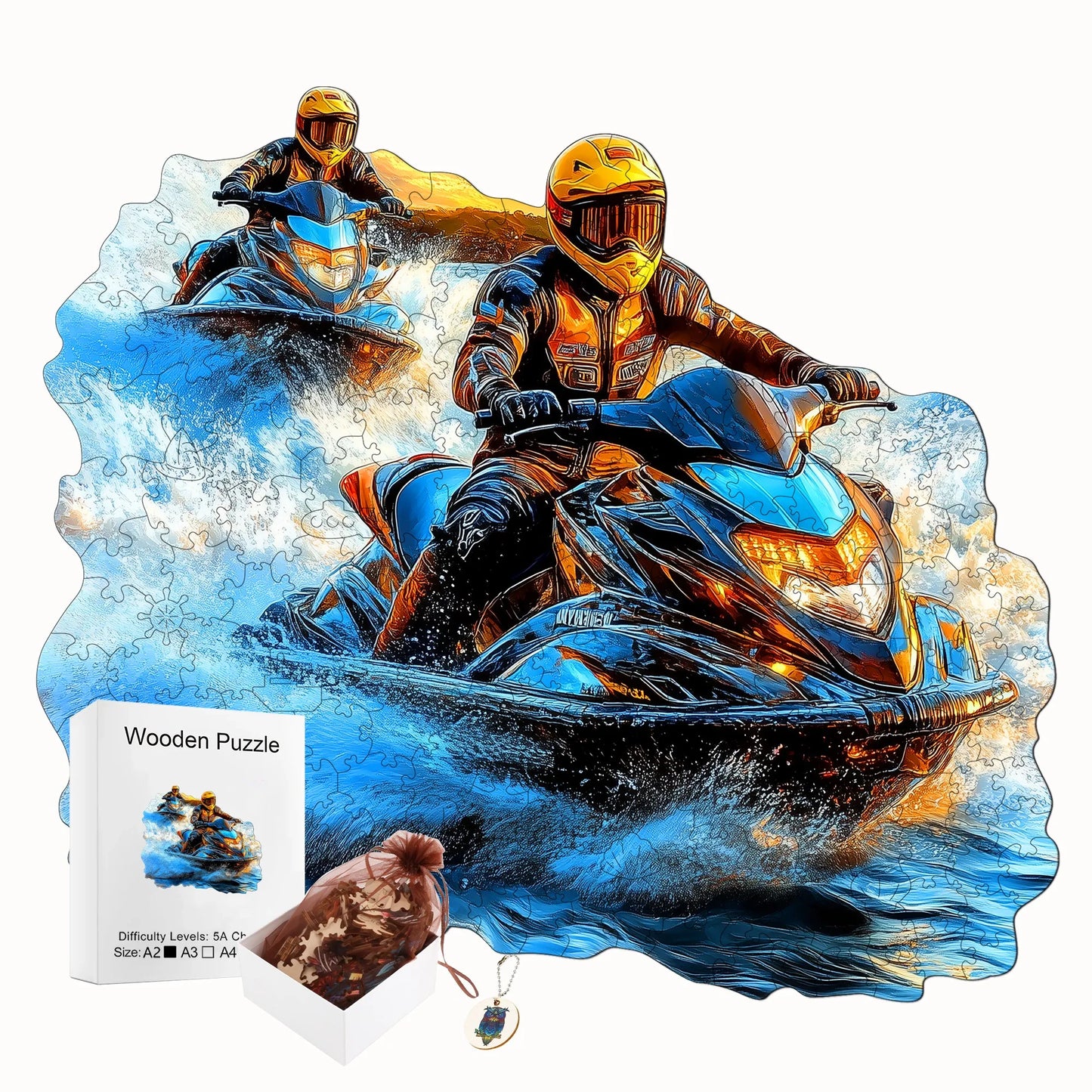 Speed and Challenges Wooden Jigsaw Puzzle Wooden Home Decor Christmas and Halloween Gift Toy For Teen And Kid