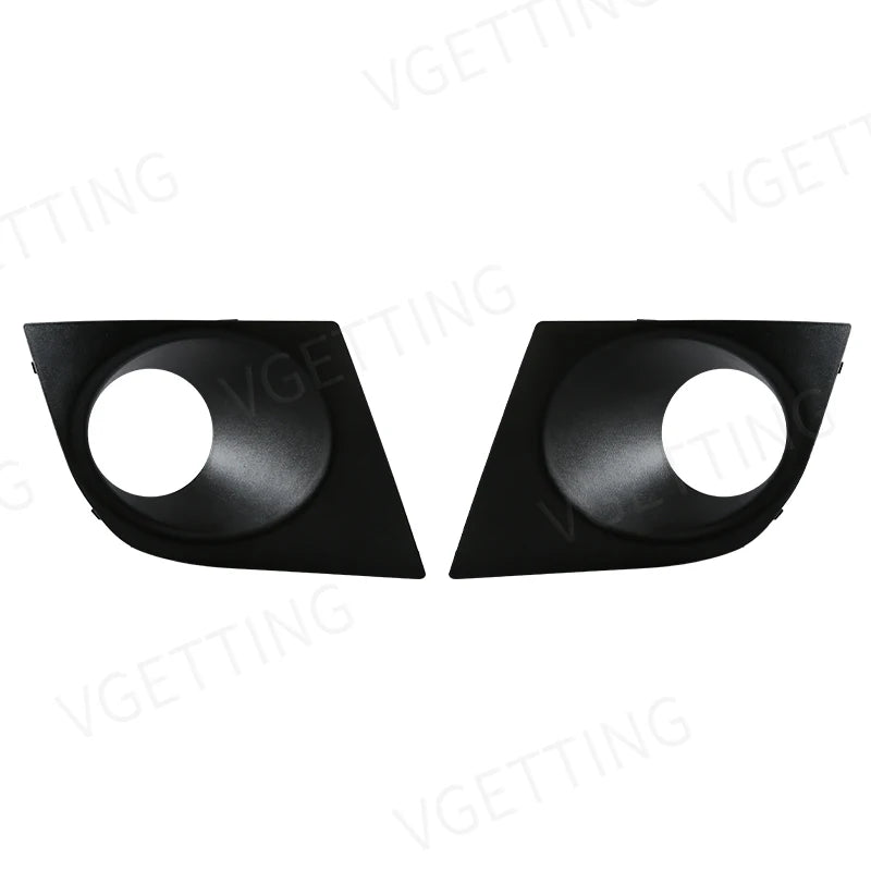 For Nissan Tiida 2007 2008 2009 2010 2011 LED Fog Light Lamp Headlights Cover Hood Frame Waterproof Car Accessories Left Right